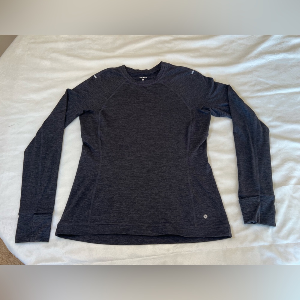 Layer 8 Heathered Gray‎ Performance Shirt Size Medium - Picture 5 of 7